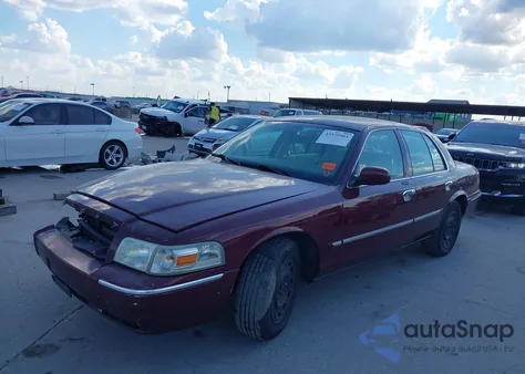 2007 Mercury Grand Marquis Gs from USA, damaged, VIN 2MEFM74V87X620456